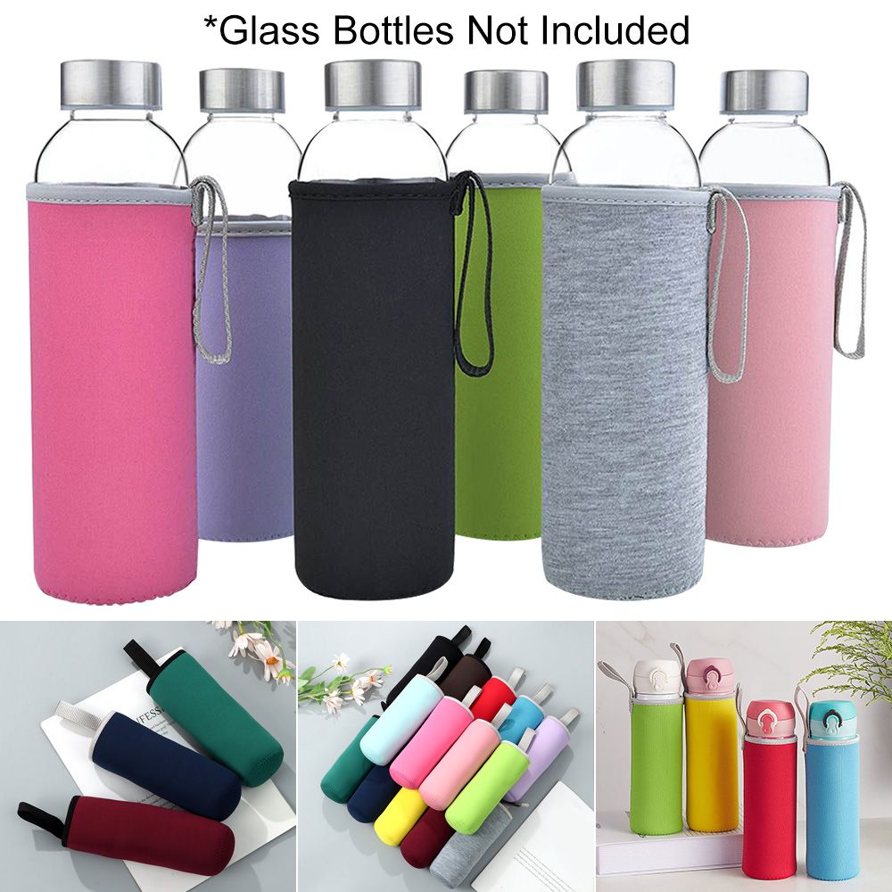 Outdoor Sport Glass Water Bottle - Açık Hava Spor Çantası Taşınabilir Vakumlu