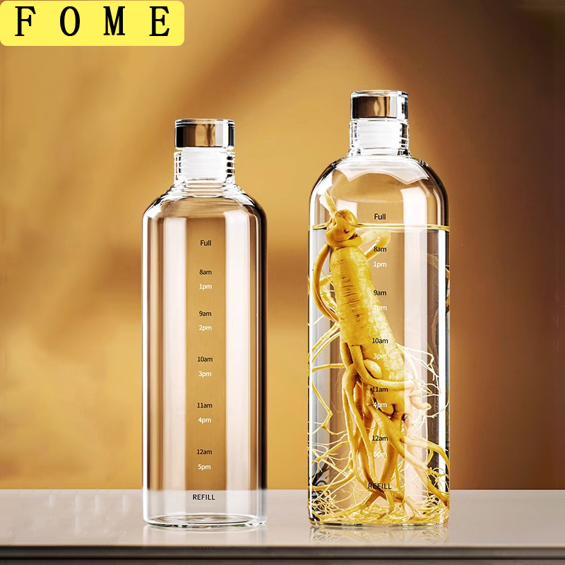 FOME Cam Spor Su Şişesi Zaman  - Outdoor Sport Glass Water Bottle incelemesi ve fiyatı