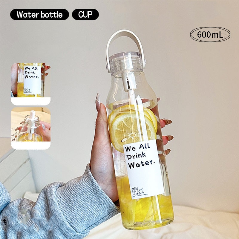 600ML Kalınlaştırılmış Cam Su  - Outdoor Sport Glass Water Bottle incelemesi ve fiyatı