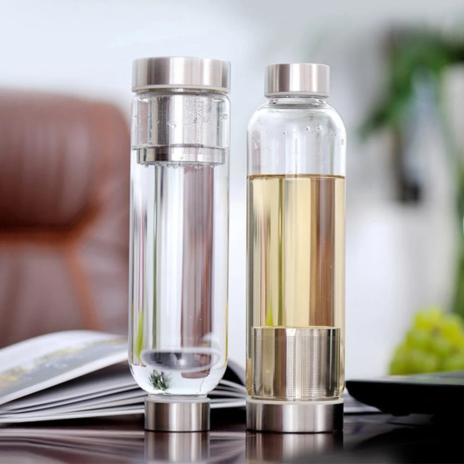 Cam Spor Su Şişesi, Çay Demlem - Outdoor Sport Glass Water Bottle incelemesi ve fiyatı
